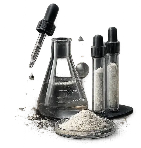 A clean scoop of protein powder