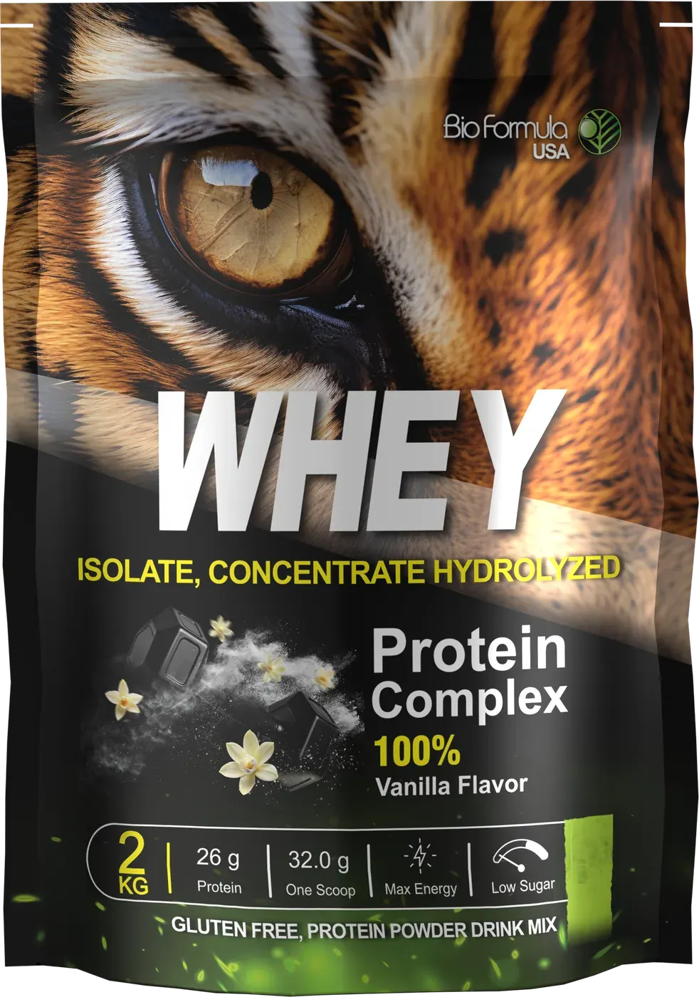 Whey Protein Complex, Vanilla — alternate angle